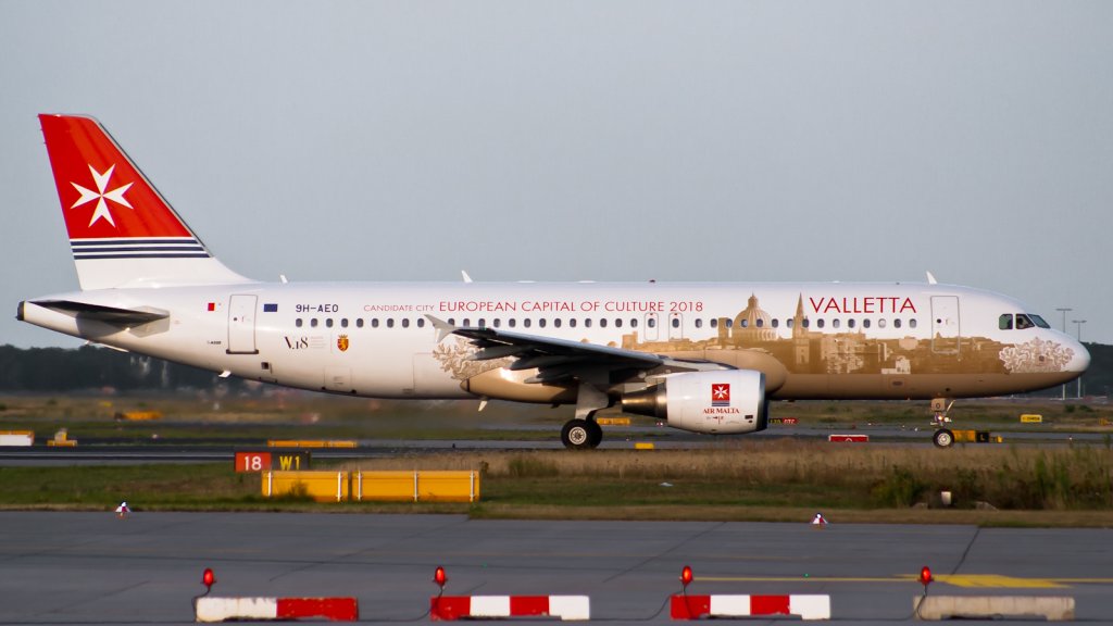 Air Malta Airbus A320-214
9H-AEO  Valletta  FRA 04.08.2012