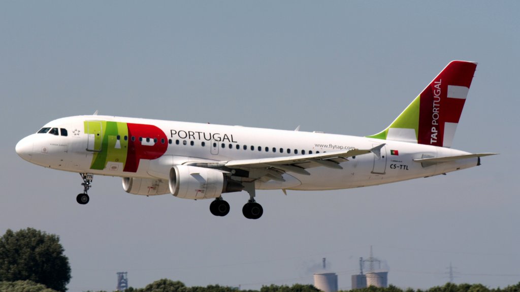 TAP Portugal Airbus A319-111, Registration CS-TTL