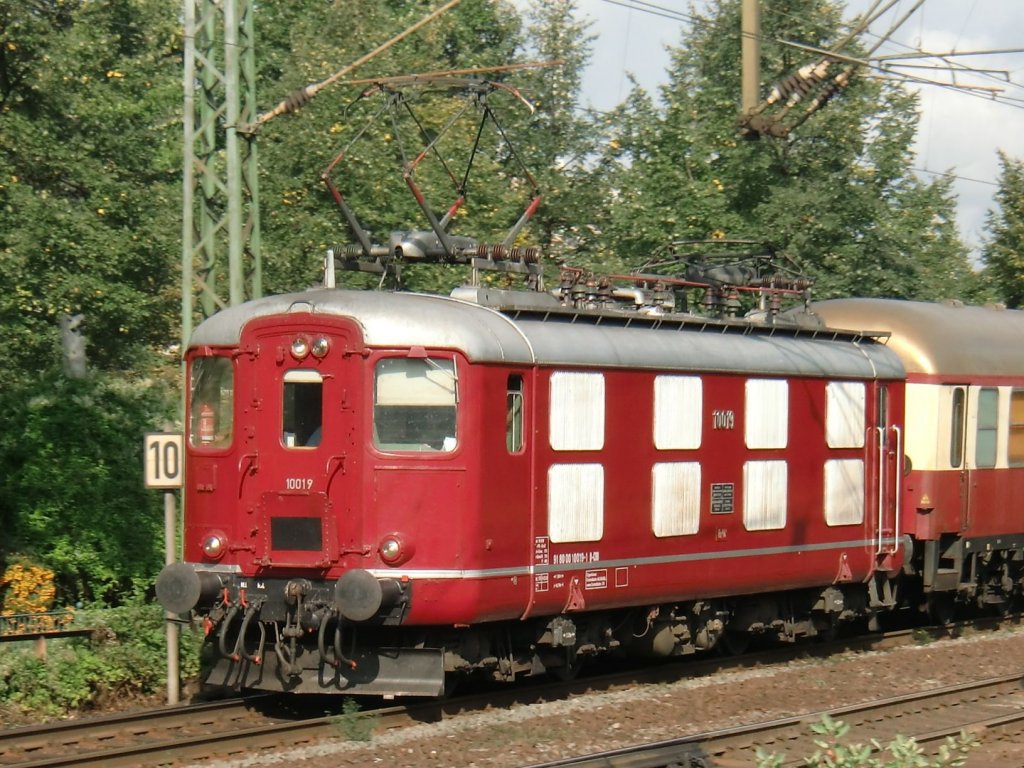 10019 der Centralbahn AG am 17.09.10. in Bonn-Beuel.