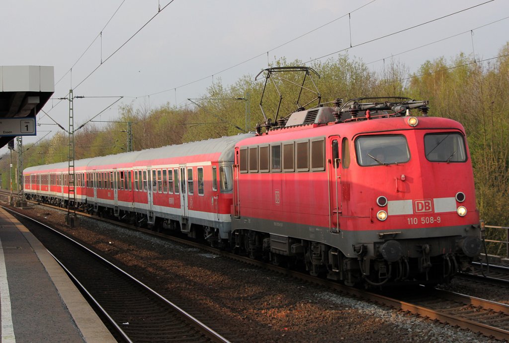 110 508-9 in K�ln Stammheim am 13.04.2012