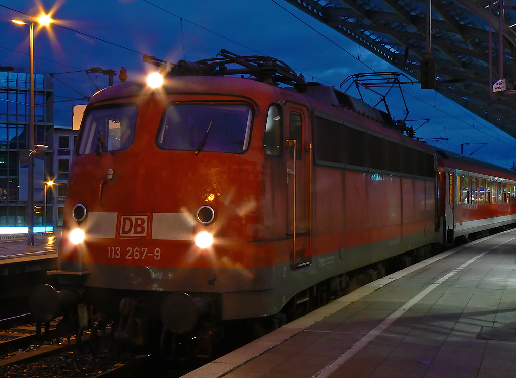 113 267-9 in K�ln Hbf am 26.09.2010
