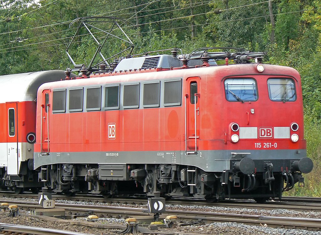 115 261-0  Sept 2009 in Gremberg 