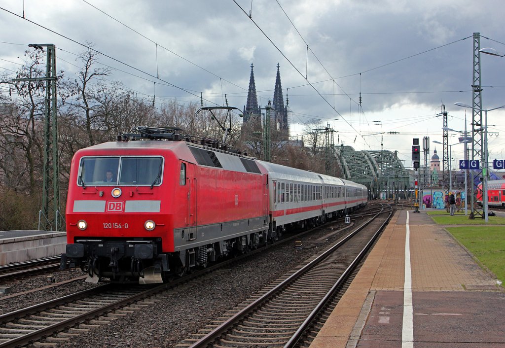 120 154-0 in K�ln Messe/Deutz am 12.04.2013