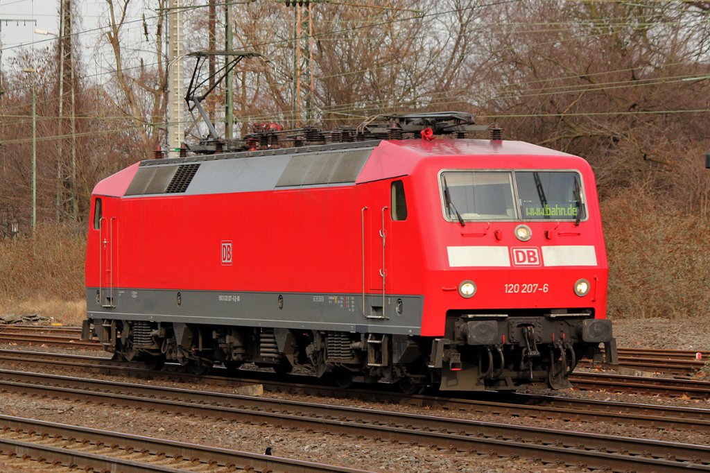 120 207-6 Lz in K�ln West am 22.02.2012