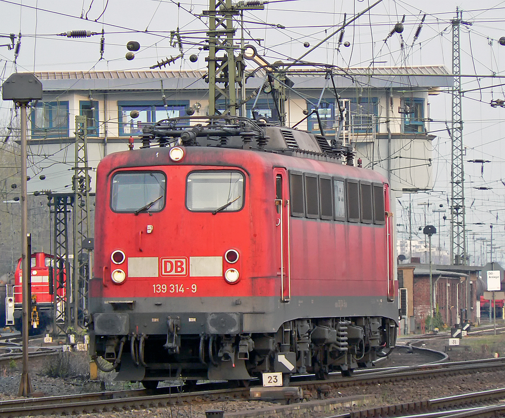 139 314-9 verl�sst Lz. Gremberg am 13.04.2010