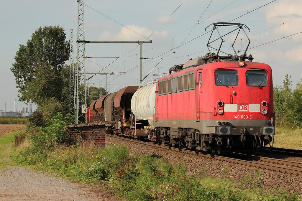 140 003-5 in Porz Wahn am 23.09.2011