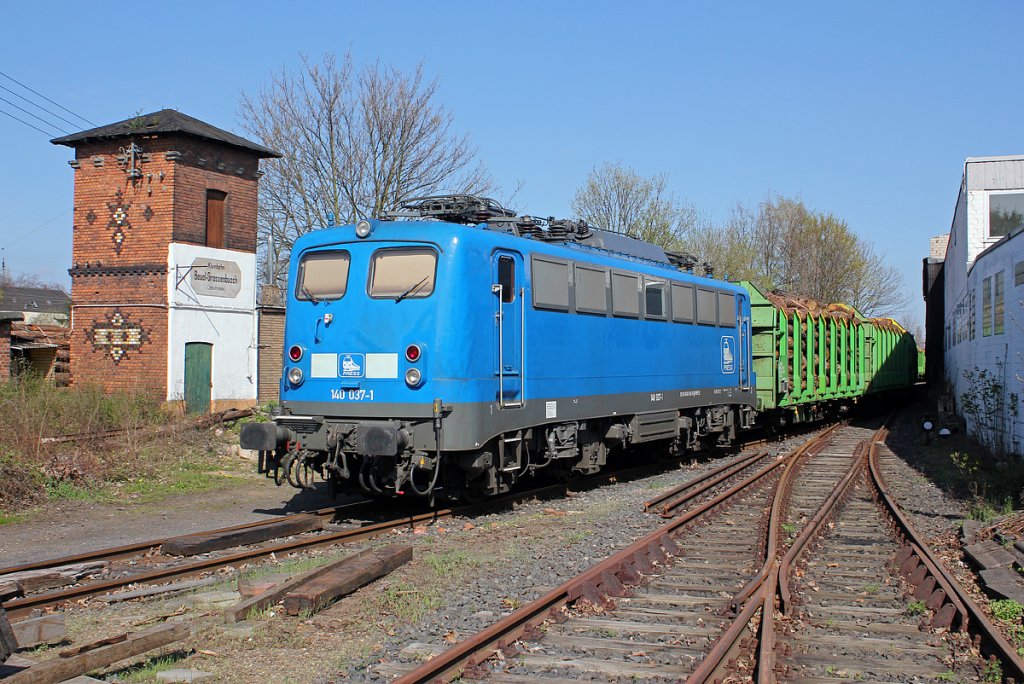 140 037-1 (140 831-9) der PRESS in Bonn Beuel am 20.04.2013