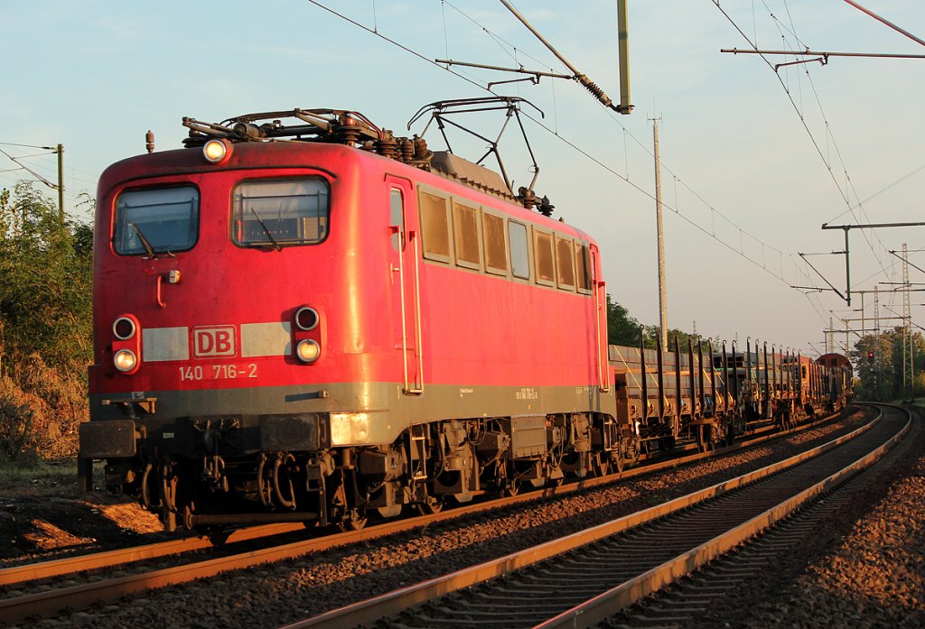 140 716-2 in Porz Wahn am 29.09.2011