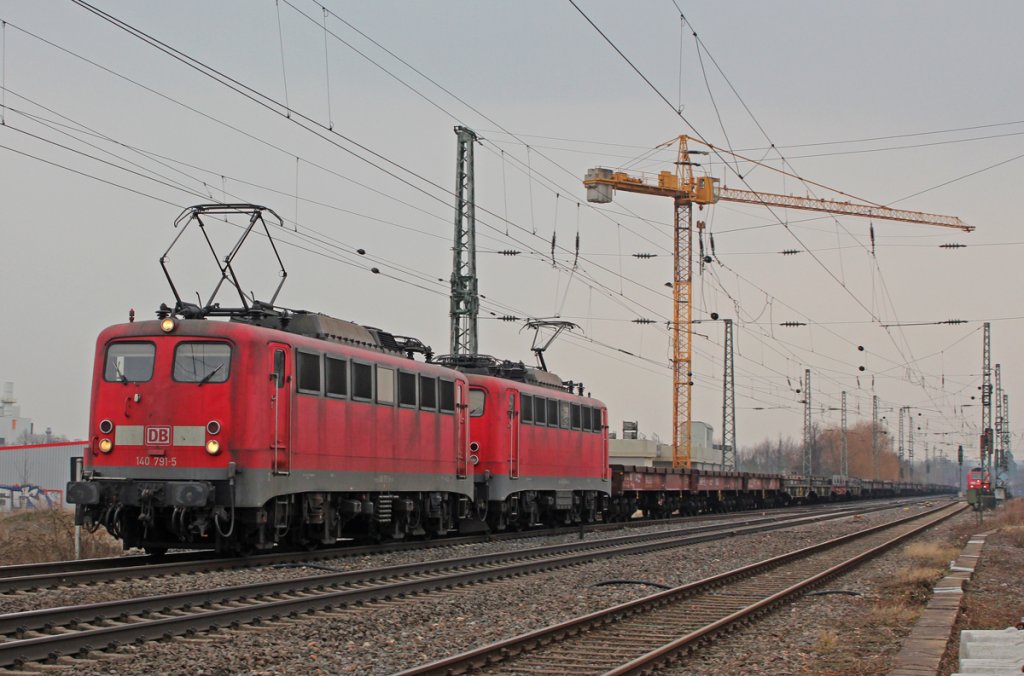 140 791-5 & 140 843-4 bei Br�hl am 30.03.2013