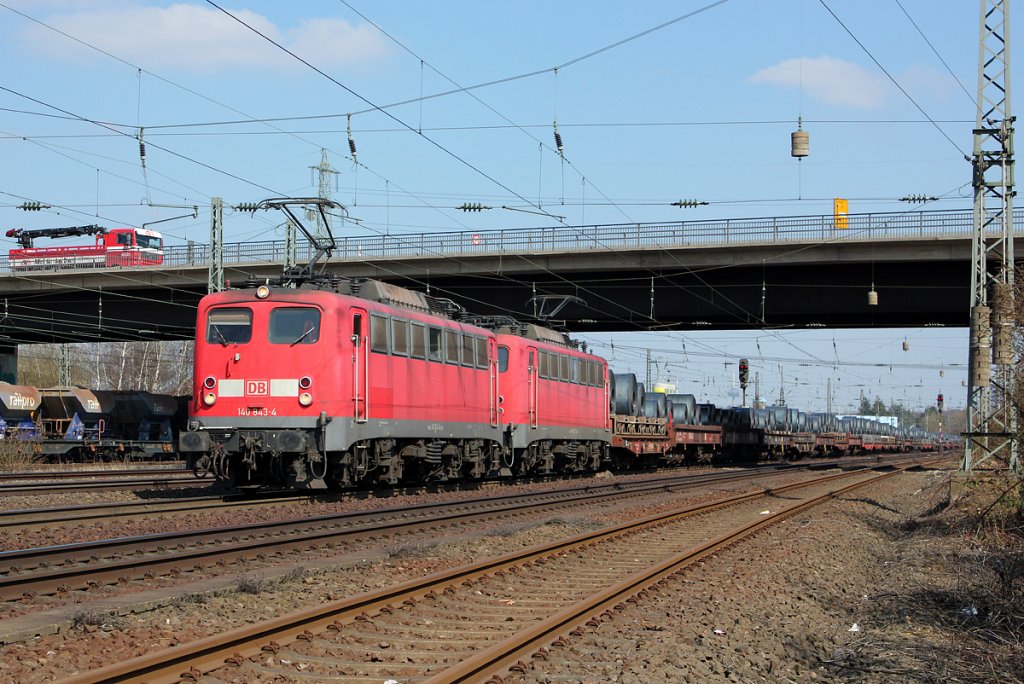 140 843-4 & 140 858-2 in H�rth-Kalscheuren am 02.04.2013