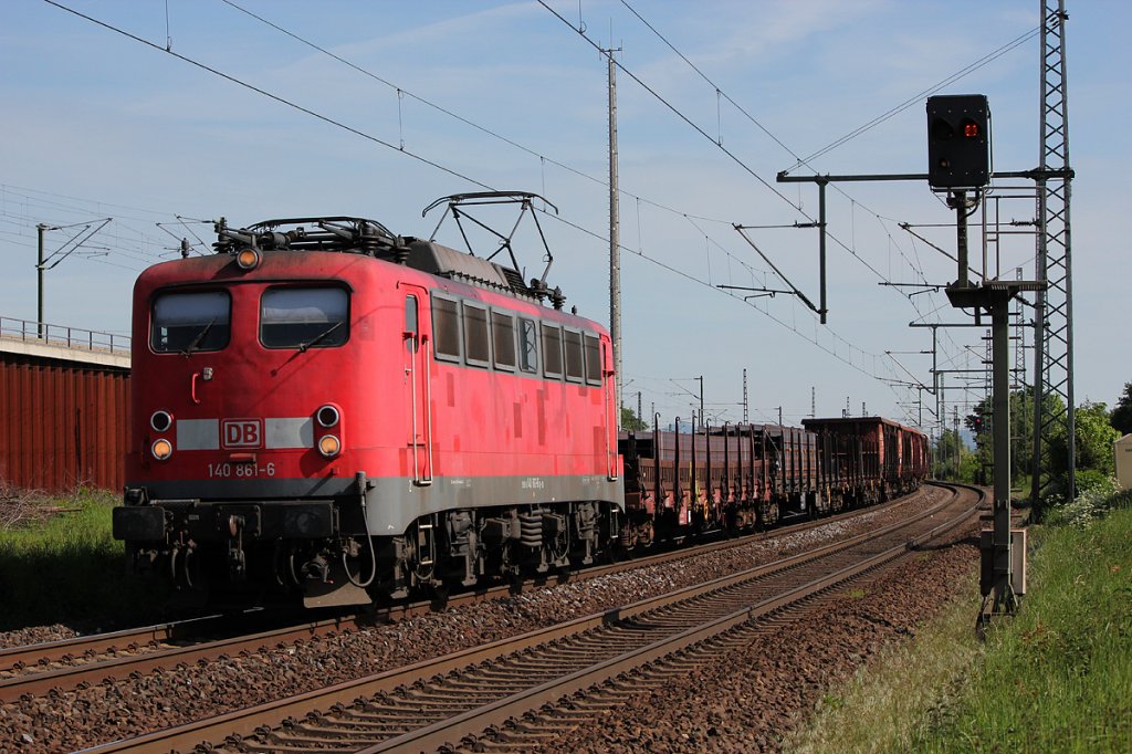 140 861-6 in Porz Wahn am 17.05.2012