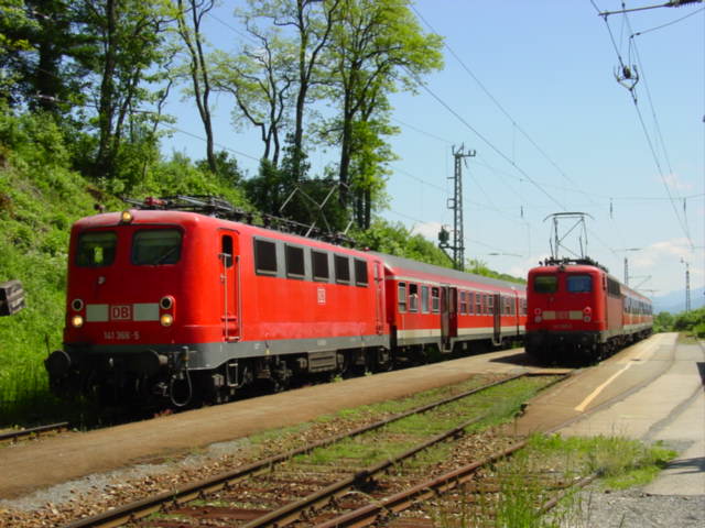 141 366 mit RB nach Oberammergau(30.05.2002)