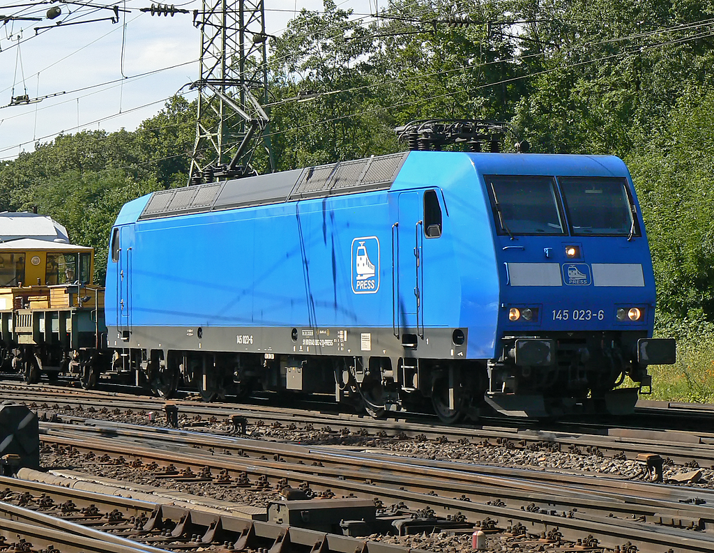 145 023-6 der PRESS in Gremberg 07.07.2010
