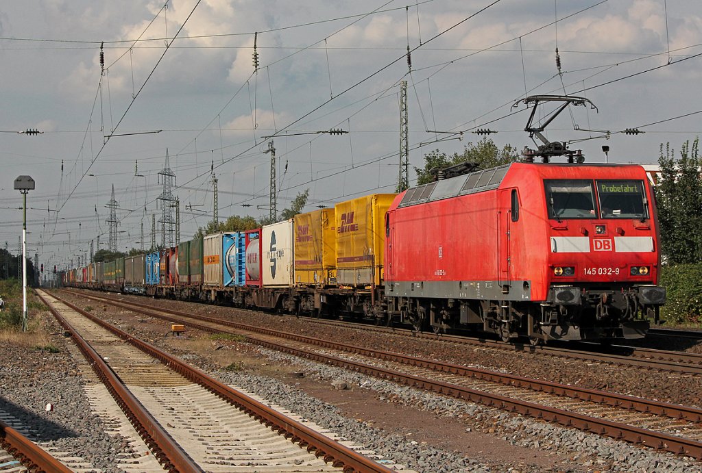 145 032-9 bei Br�hl Vochem am 02.09.2011