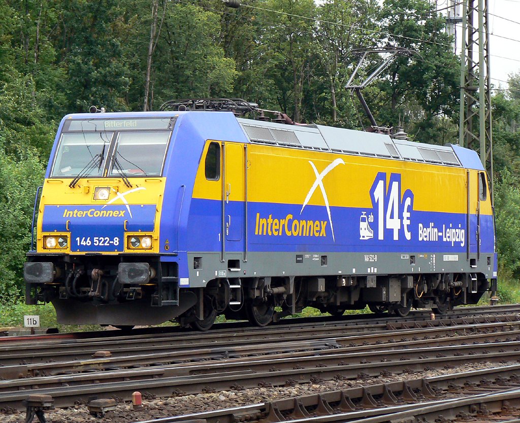 146 522-8 der Connex in Gremberg am 08.06.2010