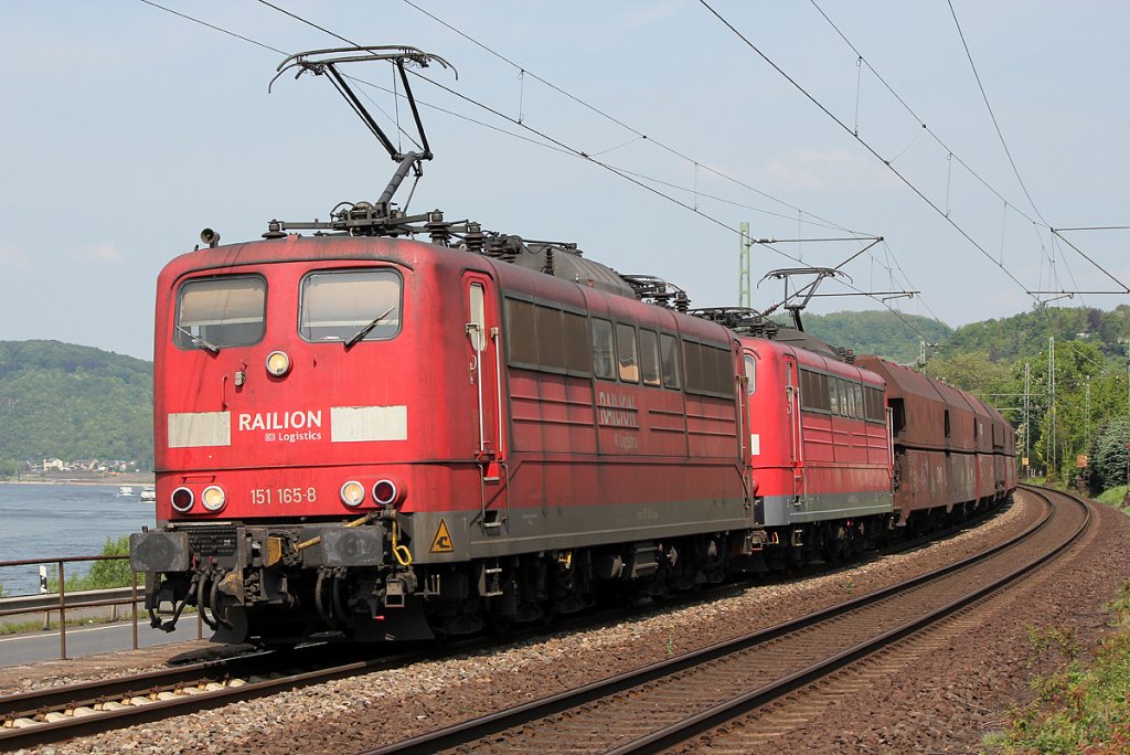 151 165-8 in Dattenberg/Wallen am 30.04.2011