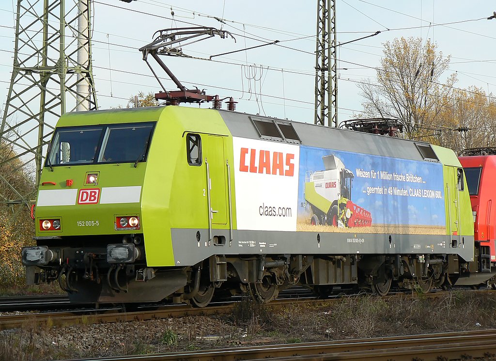 152 005-5 in Gremberg im Okt.09