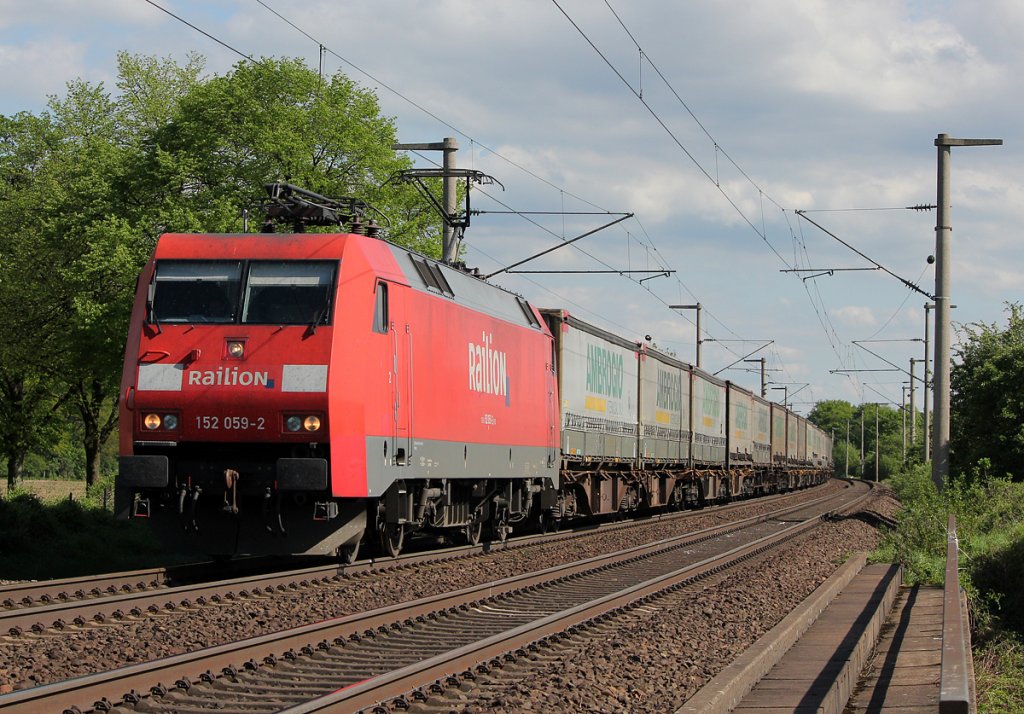 152 059-2 am Ambrogio KLV in Br�hl am 01.05.2012