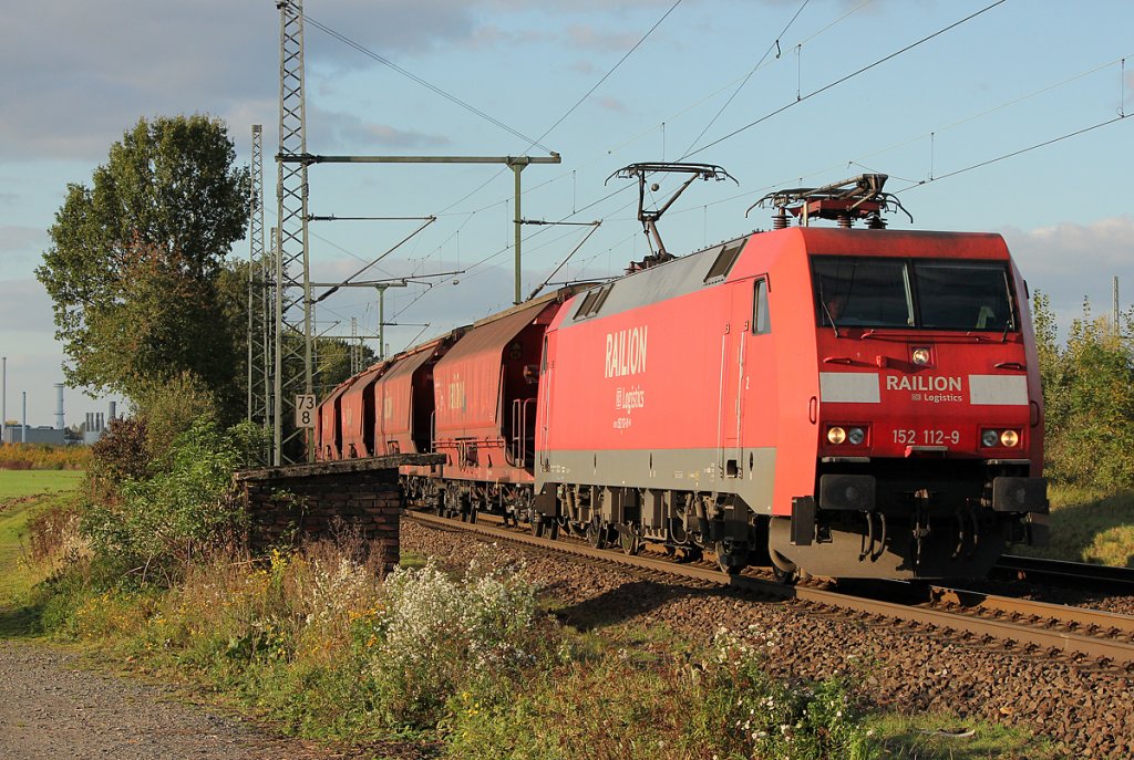 152 112-9 in Porz Wahn am 13.10.2011