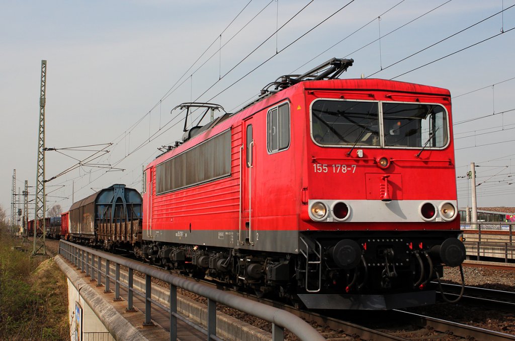 155 178-7 in Porz Wahn am 27.03.2012