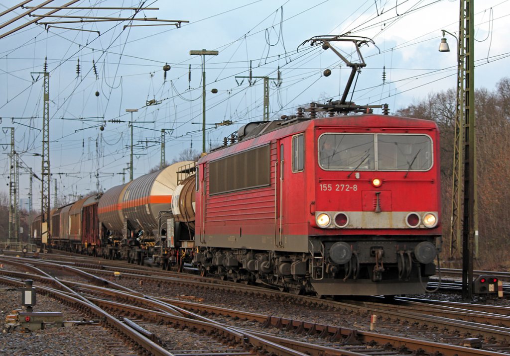 155 272-8 in Gremberg am 26.01.2011