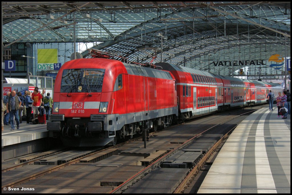 182 0010-9 (DB Regio) in Berlin-Hbf am 9.8.2012.