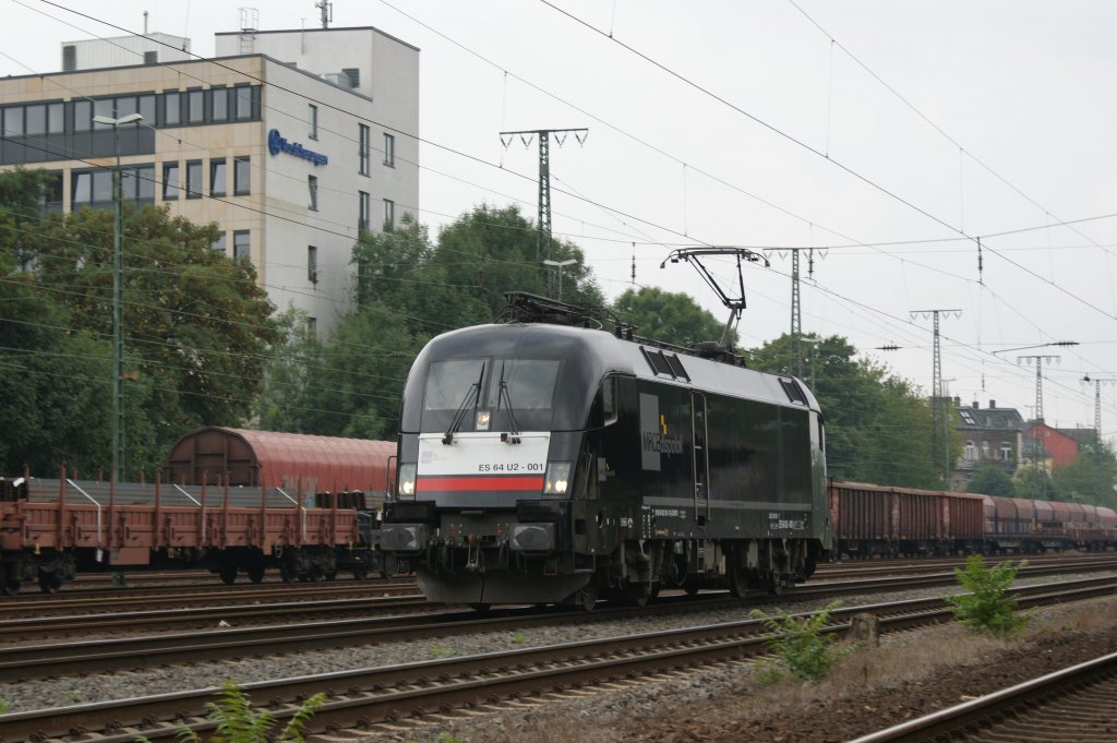 182 501 durchf�hrt am 13.08.2009 den Bahnhof K�ln West