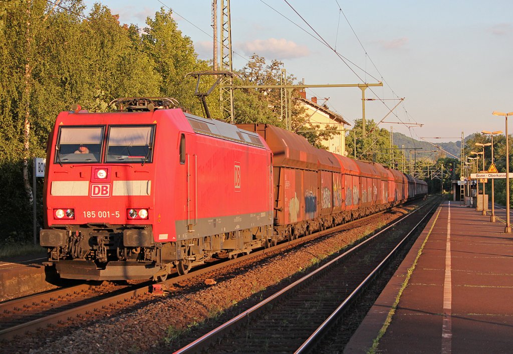185 001-5 in Bonn Oberkassel am 14.05.2011