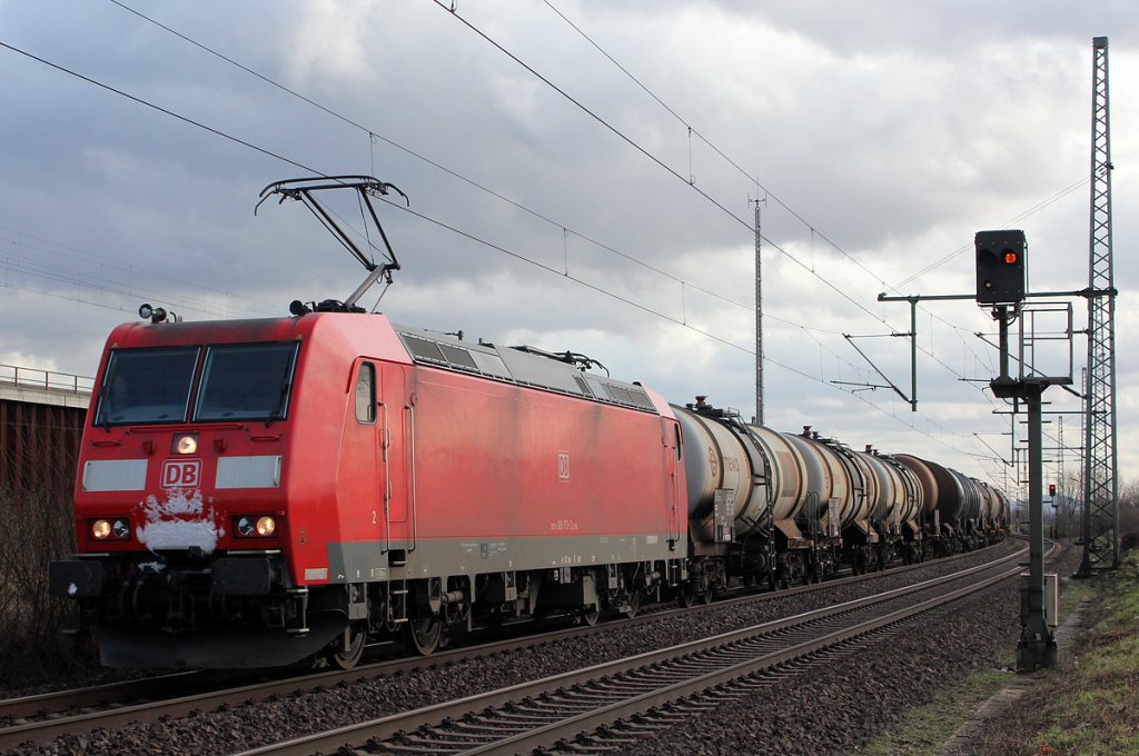 185 173-2 in Porz Wahn am 05.02.2013