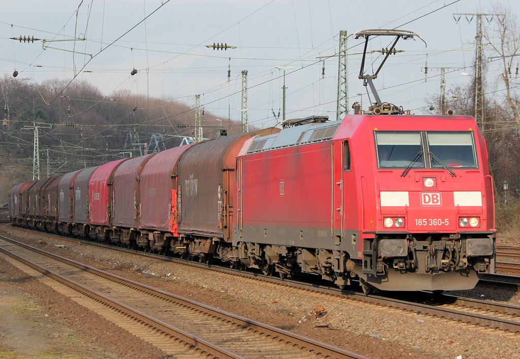 185 360-6 in K�ln West am 16.02.2011