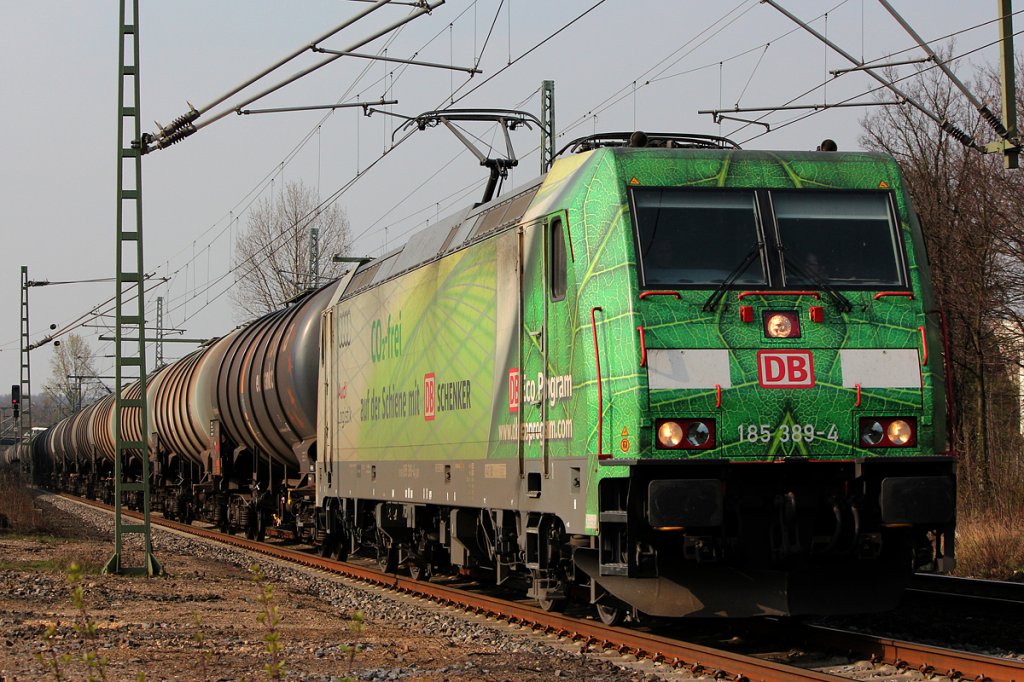 185 389-4 in Bonn Oberkassel am 24.03.2012