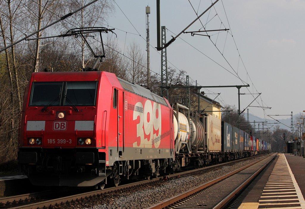185 399-3 in Bonn Oberkassel am 24.03.2012