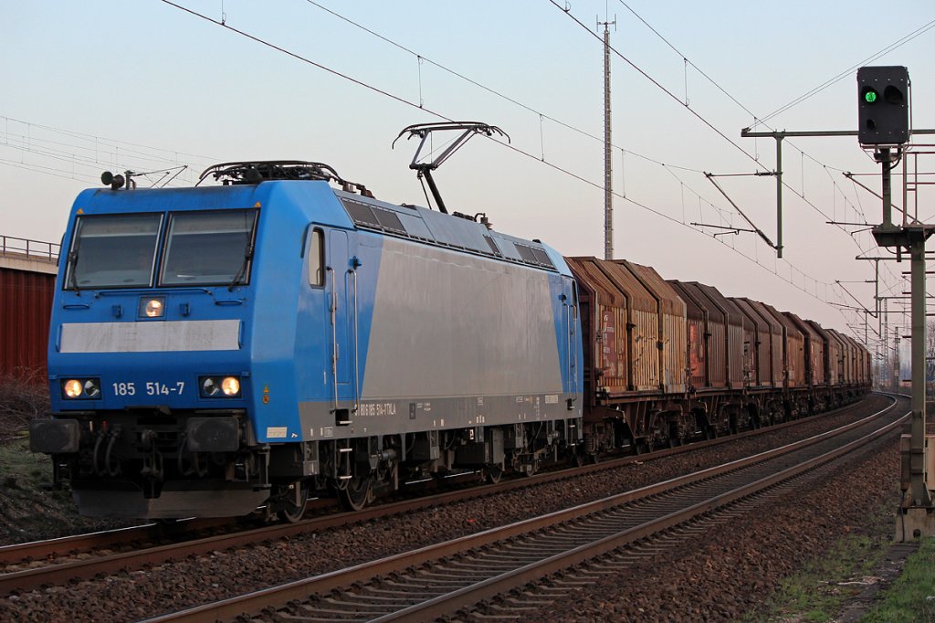 185 514-7 in Porz Wahn am 20.03.2012