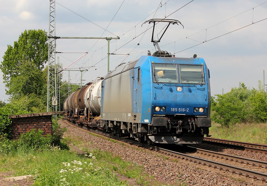 185 516-2 in Porz Wahn am 04.05.2011