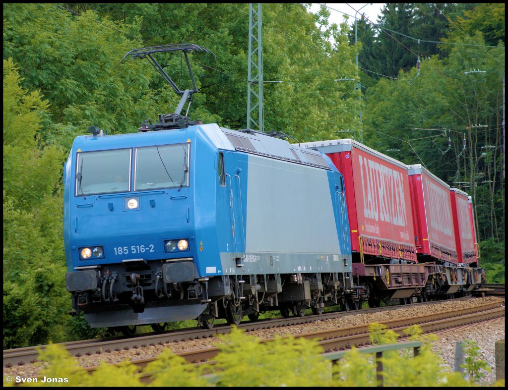 185 516-2 (TXL) in A�ling am 7.8.2012.