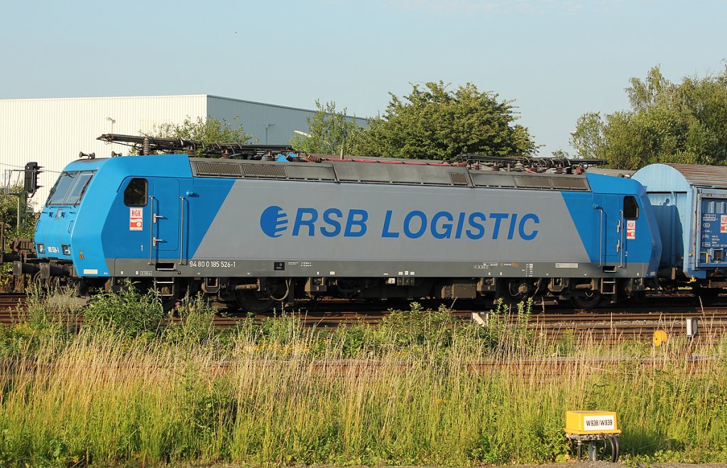 185 526-1  RSB Logistic  /HGK in Br�hl Vochem am 26.06.2011