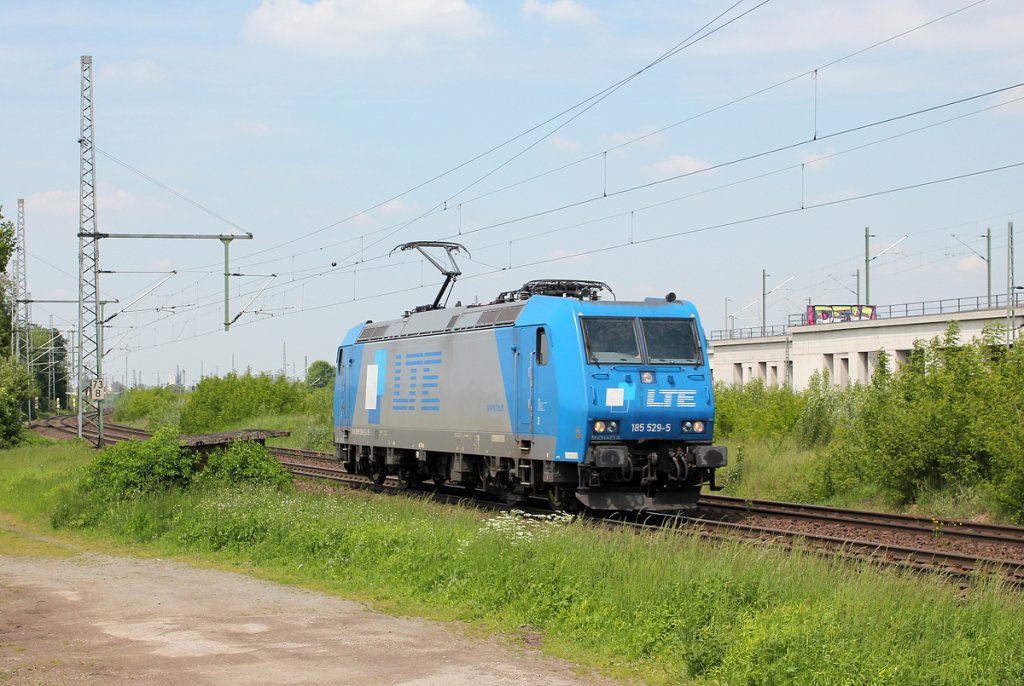 185 529-6 (LTE) in Porz Wahn am 27.05.2013