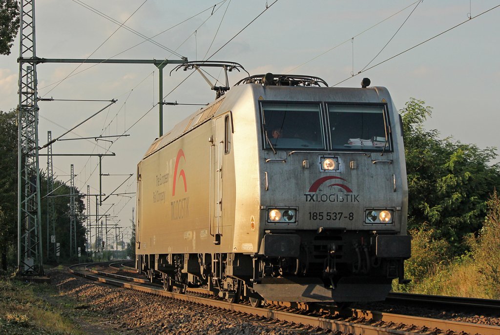 185 537-8  TX Logistik  Lz in Porz Wahn am 15.09.2011