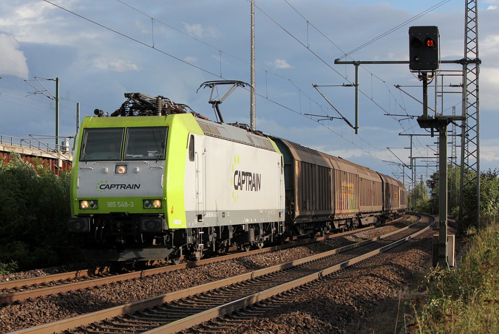 185 549-3 in Porz Wahn am 27.09.2012