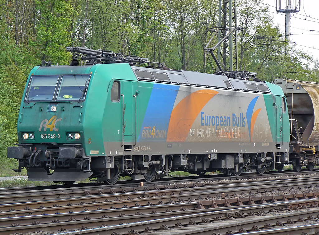 185 549-3 der R4C in Gremberg am 27.04.2010