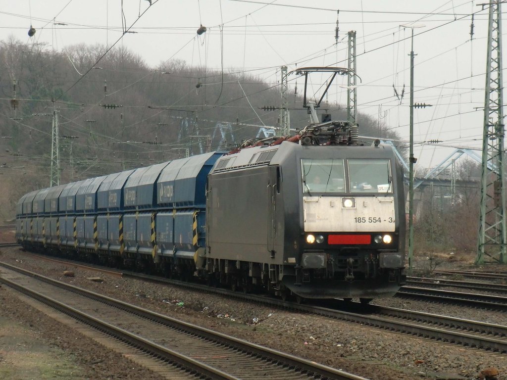 185 554-3 am 12.02.11. in K�ln West.