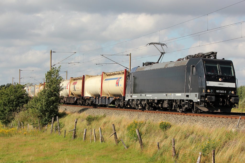 185 565-9 bei Schleswig am 05.08.2011