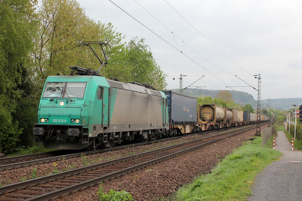 185 576-6 in Bonn-Limperich am 27.04.2013