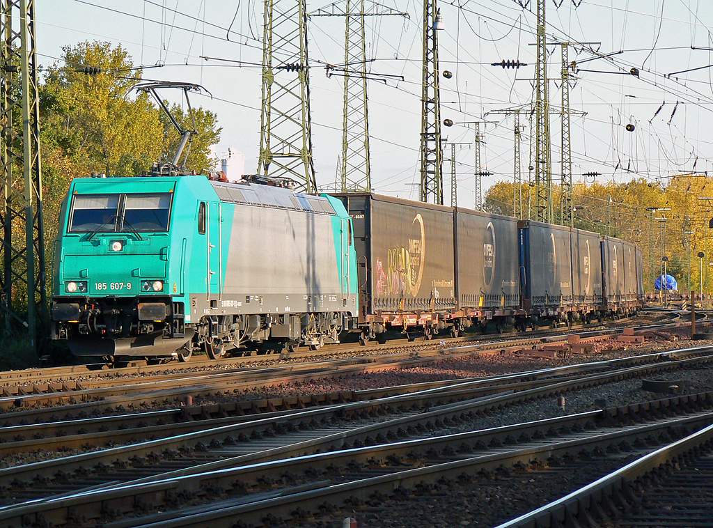 185 607-9 in Gremberg am 25.10.2010