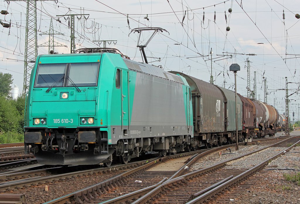 185 610-3 verl�sst Gremberg am 04.06.2011
