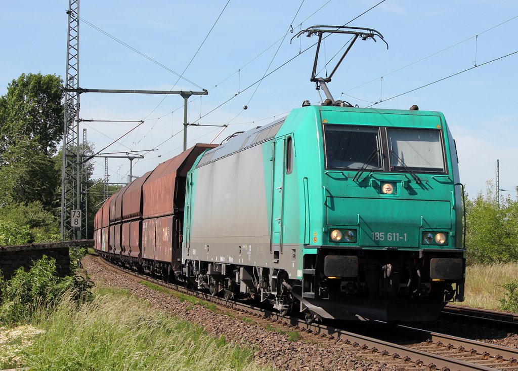 185 611-1 in Porz Wahn am 23.05.2011 