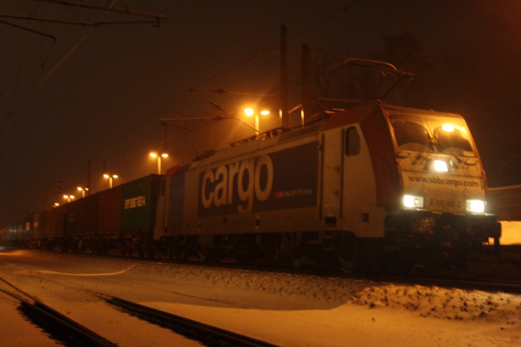 186 182 um 19:40 in Gifhorn das Foto ist freihand aufgenommen und mit nassen F�ssen weil Schnee im Schuh