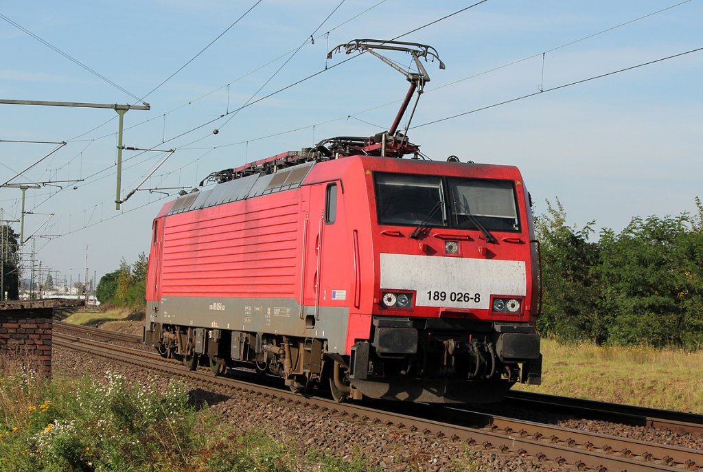 189 026-8 Lz in Porz Wahn am 29.09.2011