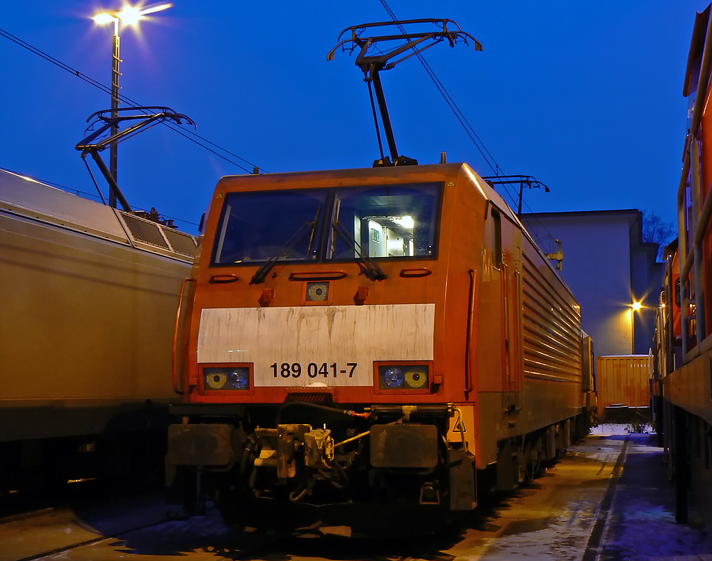 189 041-7 in Gremberg am 04.12.2010