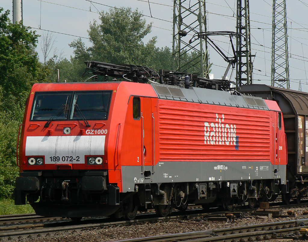 189 072-2  GZ 1000  in Gremberg am 27.05.2010